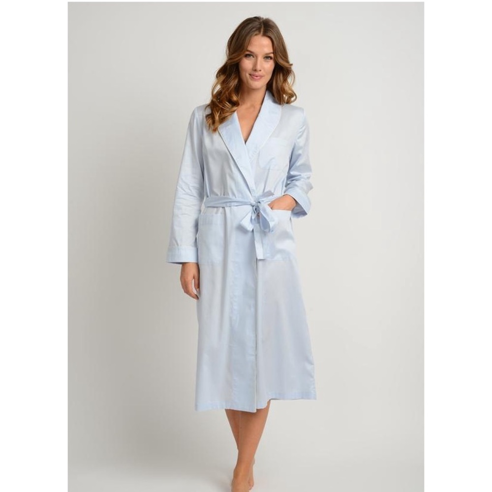 NWT Elizabeth Cotton Egyptian Cotton Robe (L)